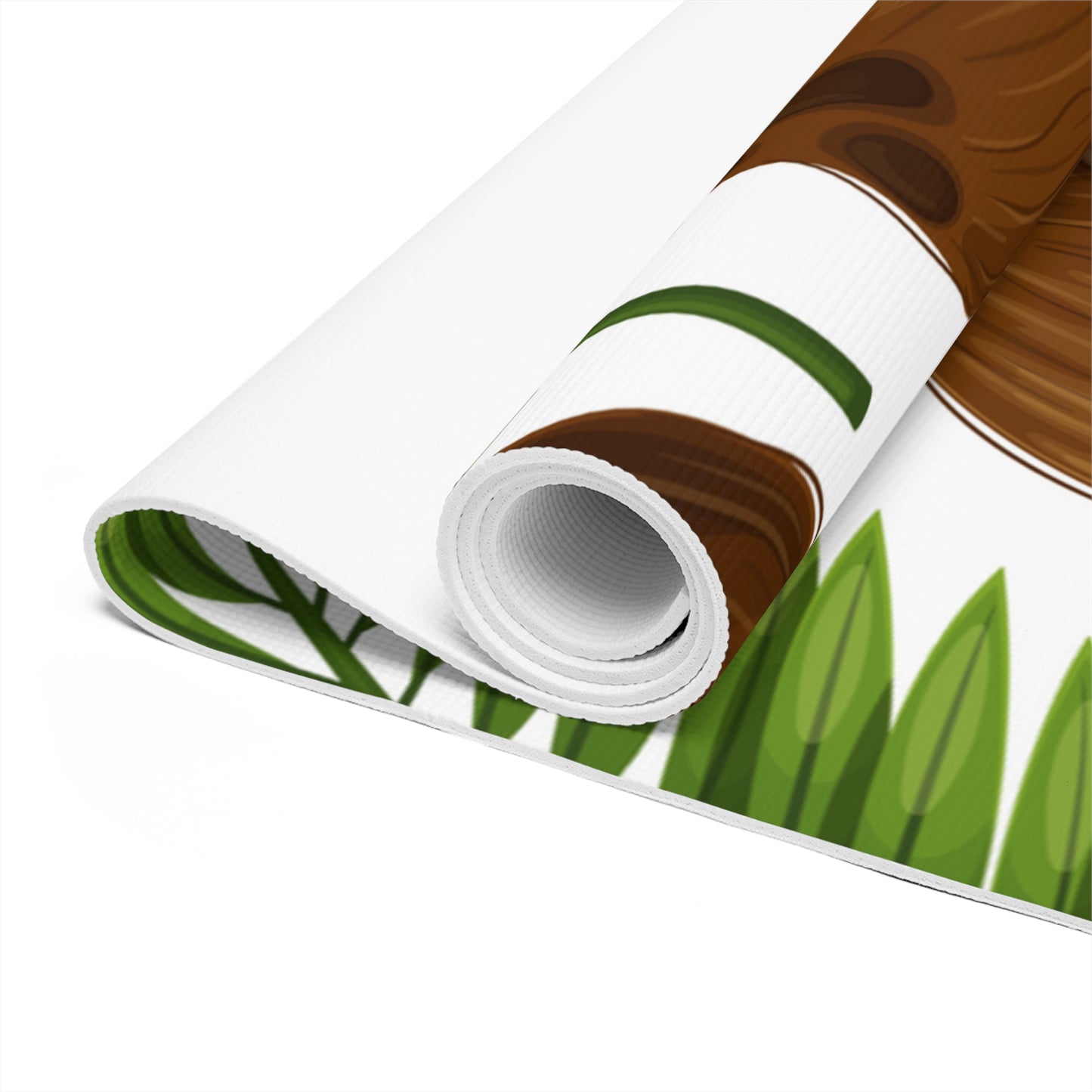 Coconuts Foam Yoga Mat, Foam Material, Lightweight, and Cushions You From Impacts, 24" x 72" x .25"