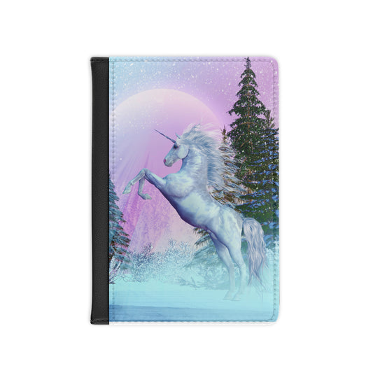 Unicorn in Magical Forest Passport Cover