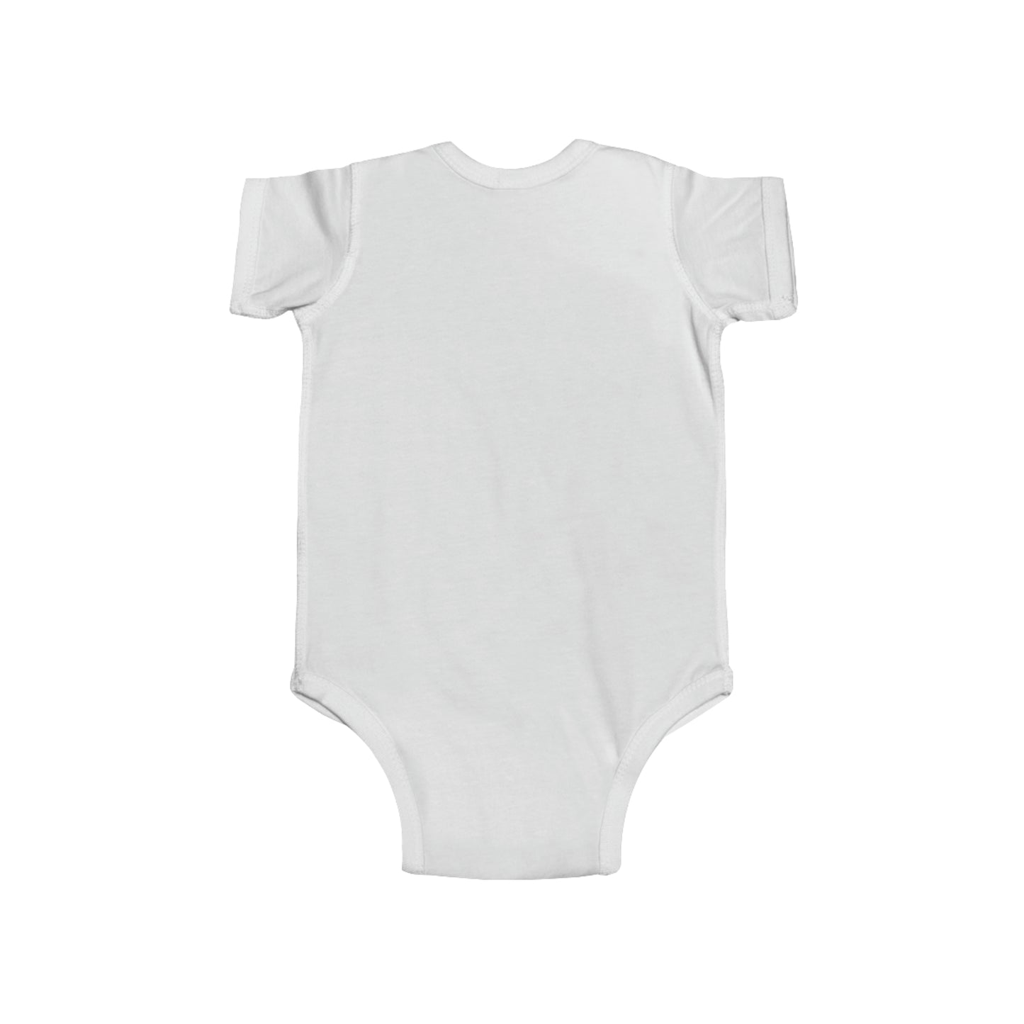 "Baby It's Cold Outside" Infant Fine Jersey Bodysuit, Soft and Durable, Plastic Snaps at the Cross Closure for Easy Changing Access