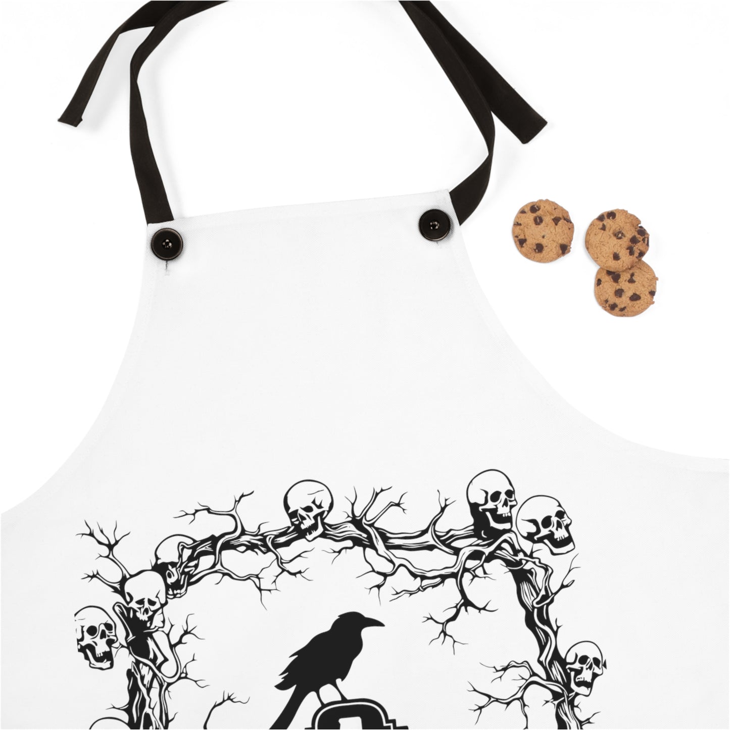 "The Food Is To Die For" Apron (AOP) Make Your Backyard Party Look Twice!