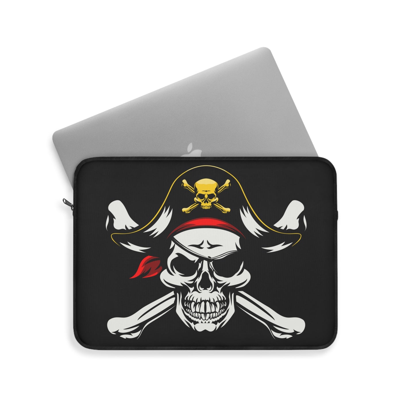 Laptop Sleeve - Classic Pirate Laptop Sleeve and Tablet Sleeve. Comes In 3 Sizes