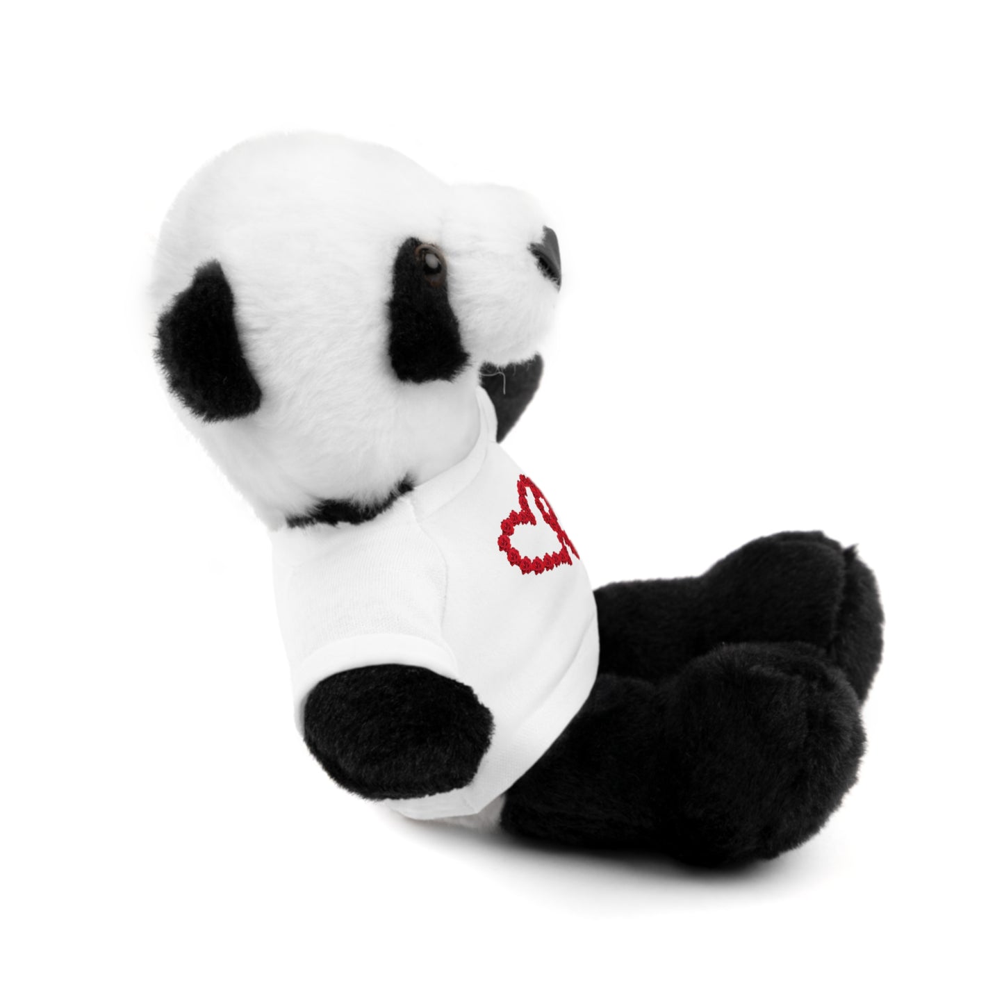 Stuffed Animals with Heart Tee, Pick a Panda, Lion, Bear, Bunny, Jaguar, or a Sheep