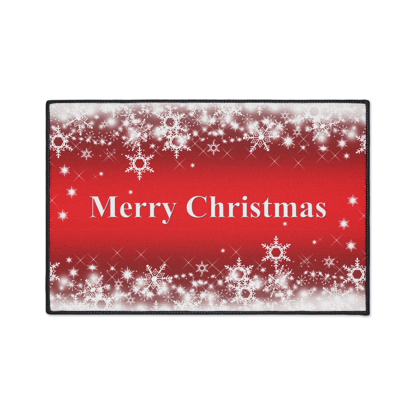 "Merry Christmas" Heavy Duty Floor Mat with Non-Slip Backing