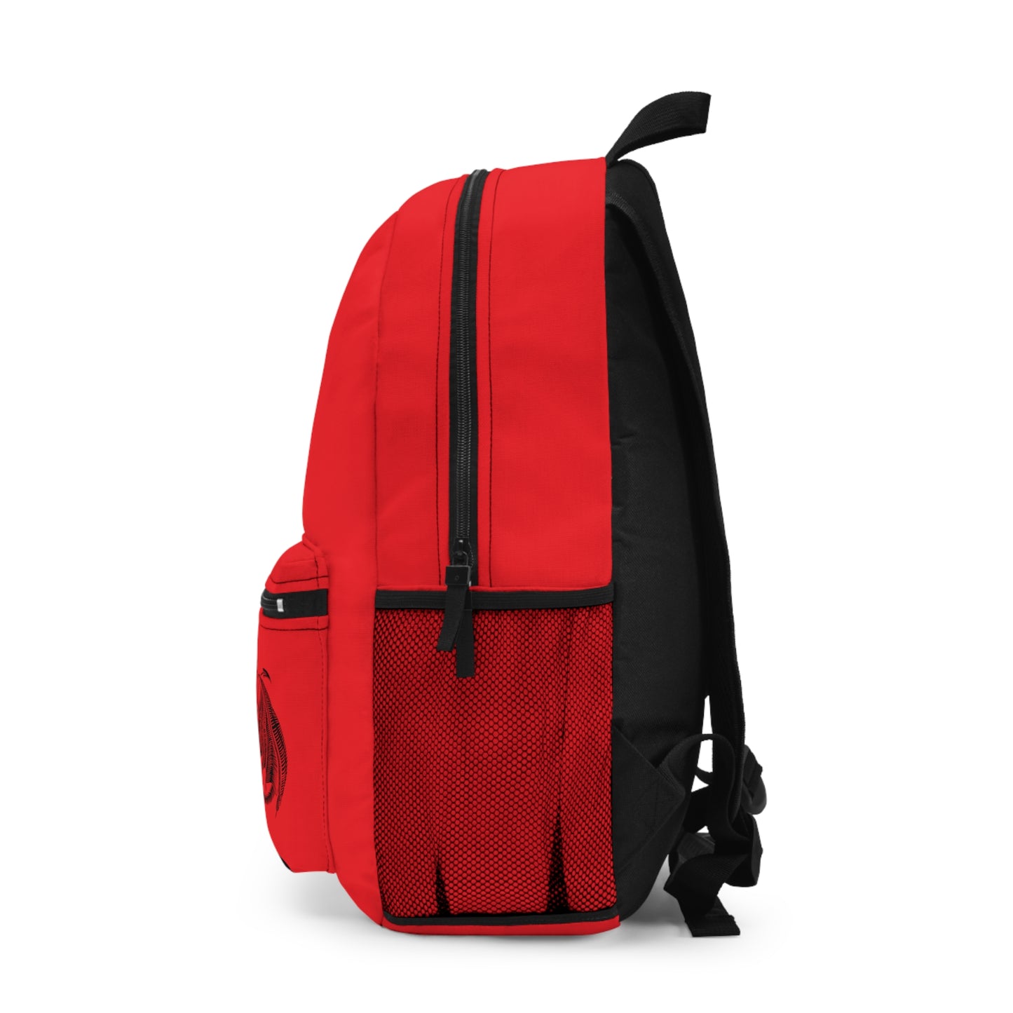 Gaming Dragons and Dice Backpack, Adjustable Shoulder Straps, 18"