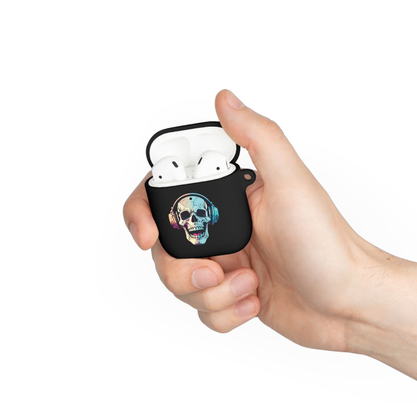 AirPods Case Cover - Skull AirPods Case Cover, Great Protection From Drops And Scratches, Compatible With Charging Case