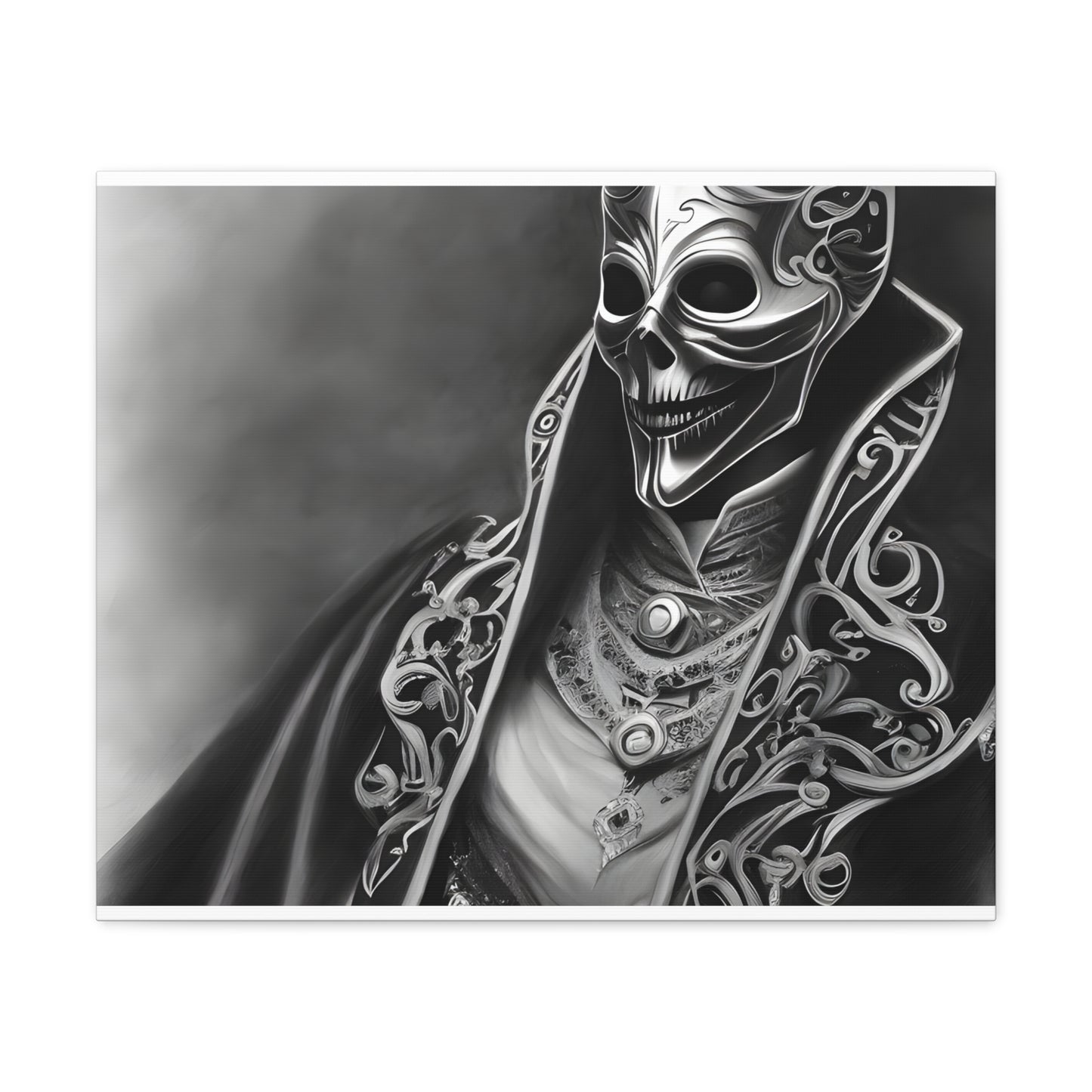 Phantom in Black and White Canvas Gallery Wraps